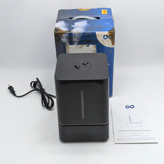 Everlasting Comfort Ultrasonic 4L Household Humidifier in Black (S-HUM)