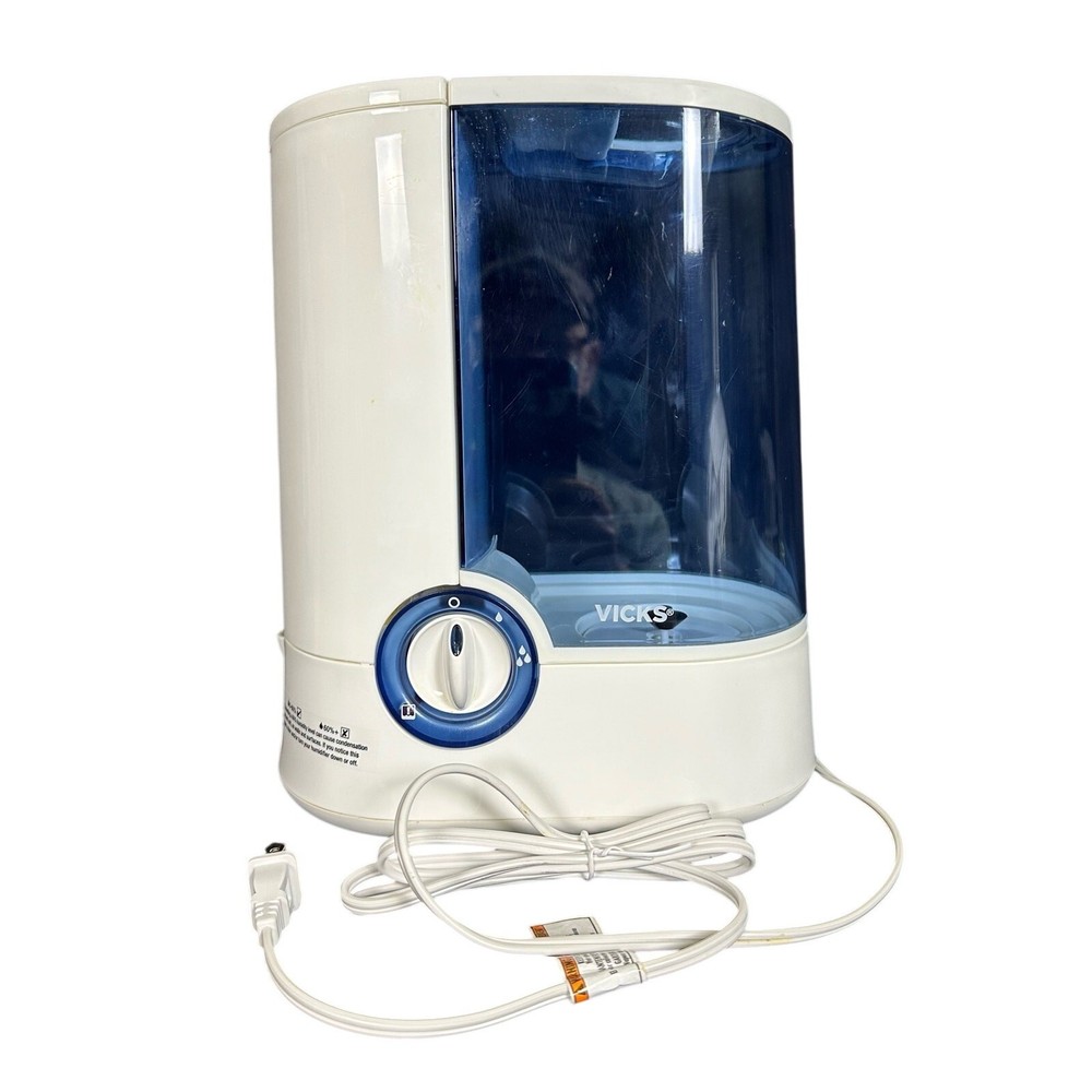 Vicks V750D1 Warm Mist Humidifier in Box Tested