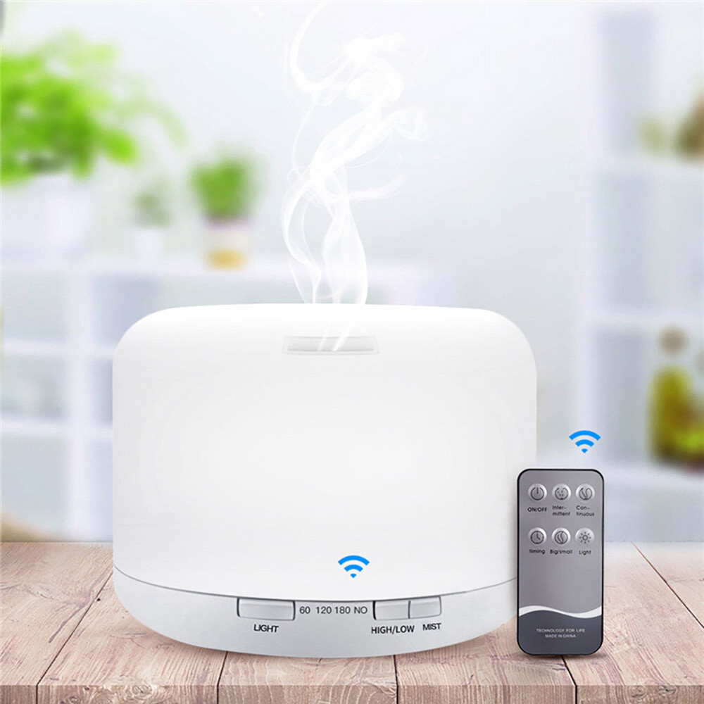 500ML Ultrasonic USB LED Air Humidifier Purifier Aromatherapy Oil Mist Diffuser
