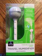 Travel Humidifier USB Powered 5 Hours Travel Smart Conair Nightlight & Mist