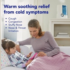 Vicks Warm Mist Humidifier – Air for 1 Count (Pack of 1), White