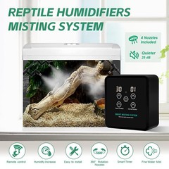 MECESOR Automatic Reptile Mister Humidifier with Timer,Programmable Terrarium…