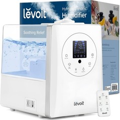 Humidifiers for Large Rooms 6L Warm Cool Mist Ultrasonic Air Vaporizer White