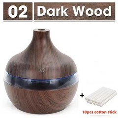 300ml Humidifier Electric Aroma Air Diffuser Wood Ultrasonic Air Humidifier Esse
