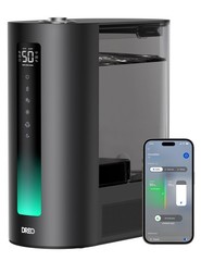 DREO 6L Humidifiers for Bedroom, Smart Warm & Cool Mist Large, Black