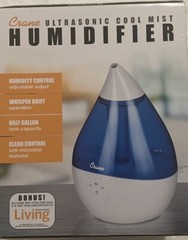 Crane Drop (EE-5301) Ultra Sonic Cool Mist Humidifier – Blue & White