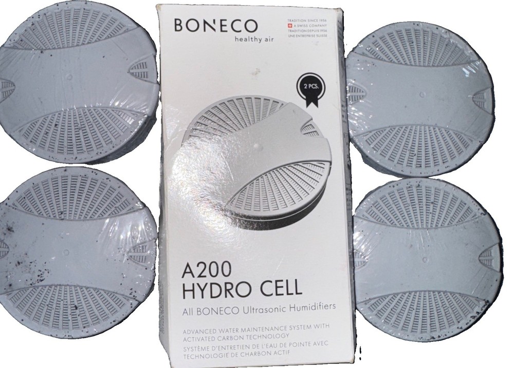 4 PACK! BONECO AOS Hydro Cell A200 Humidifier Filter with Activated Carbon |NEW!