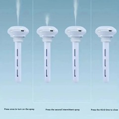 1pc Super Quiet Portable USB Mist Humidifier with Adjustable Length for Travel
