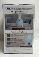 Dreo HM409S Smart Ultrasonic Cool Mist Humidifier 0.8 Gal RGB Light