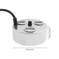 New 60w 3 Head Ultrasonic Mist Maker 900ml/hour Humidifier For Horticultural
