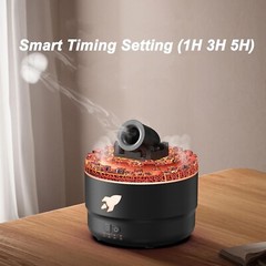 Essential Oil Diffuser Household Electric Ultrasonic LED Cannon Humidifier