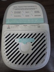 Canopy Bedside Humidifier White Replacement Unit w/ Filter & Aroma Stone