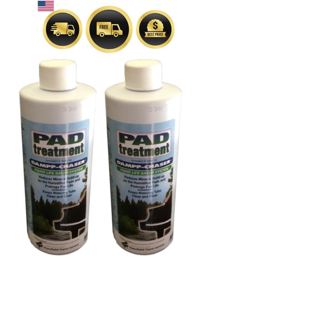 Piano Humidifier Pad Treatment 16 oz Bottle Value Pack – 2/Pack