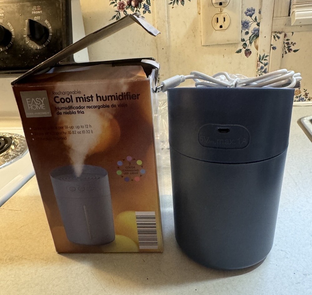 Easy Home Rechargeable Cool Mist Humidifier
