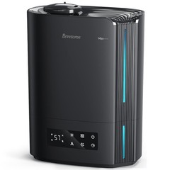 BREEZOME 6L Humidifiers for Bedroom Large Room & Essential Oil 6L, Black