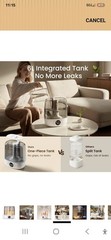 Provirtec HC-02 Cool/Warm Mist Humidifier 6L w/ Remote, Auto & Timer