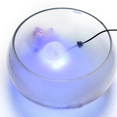 12 LED Mist Maker Fogger Ultrasonic Air Humidifer Atomizer Water Fountain Pond