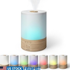 Ultrasonic Cool Mist Humidifier W/ Auto Shut Off Night Light Whisper Quiet New