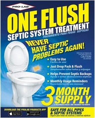 Septic Tank Treatment Packets 3 Month Supply Enzyme Bacteria