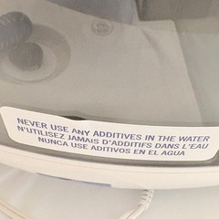 HoMedics Total Comfort Ultrasonic Warm & Cool Mist Humidifier model UHE-WM130