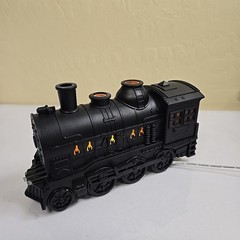 Steam Train Ultrasonic Cool Mist Humidifier for Baby Nursery Plants Black
