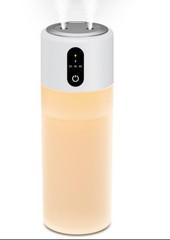 SUNGOD Mini Humidifier Dual Mist 500 ml Noise-Free Wireless Mood Light Home Vehi