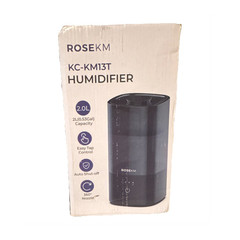 ROSEKM KC-KM13T 2.0L Cool Mist Humidifier 360° Nozzle Quiet Auto Shut-Off Black