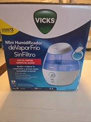 Vicks Mini Filter-Free Cool Mist Humidifier 0.5 Gal, Quiet Auto Shut-Off, NOS