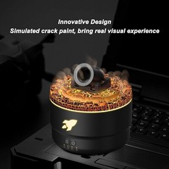 Essential Oil Diffuser Household Electric Ultrasonic LED Cannon Humidifier