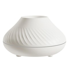Ultrasonic Humidifier Aroma Diffuser Night Light Portable Auto Power-off -White