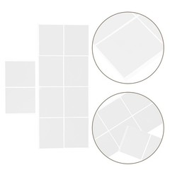 10 Pcs Ceiling Light Soft Film Diffusion Tape for LED Lights Adhesive