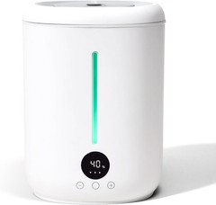 Molekule Glow Humidifier Smart Ultrasonic Humidifier App Controlled 2.8L White