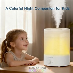 3.5L Cool Mist Humidifier – Ultra-Quiet Ultrasonic Vaporizer with Top-Fill De…