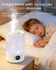 4L Large Capacity Air Humidifier with Remote Control Timer Plant Mist Aroma Diff