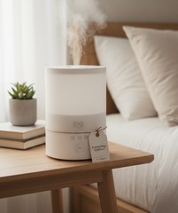 Everlasting Comfort 2.5L Top Fill Humidifiers CoolMist Quiet Auto Shut Off White
