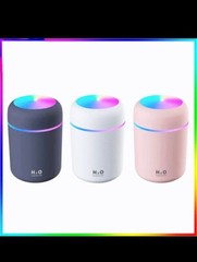 Portable 300ml Humidifier USB Ultrasonic Dazzle Cup Aroma Diffuser Cool Mist Mak