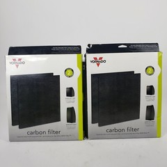 SET OF 2 Vornado Disposable Carbon Filter 2-Pack MD1-0023 Genuine NEW (4 Total)