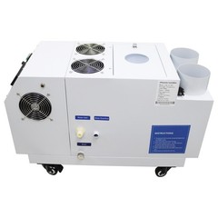 110V Ultrasonic Humidifier 9kg/h Mist Fog Cool Maker Cooler Sprayer 2 Outlets