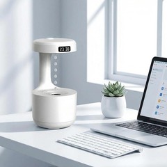 Humidifiers for Bedroom,800ml Anti-Gravity Digital with LED Display for Office,j
