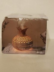 Wood Grain Flower Humidifier Night Lamp 300 ML Capacity 2 Spray Modes New In Box