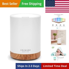 Essential Oil Diffuser for Home, 300 ml Humidifier with Automatic Shut-Off, Q…