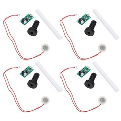 4Sets Compact USB Atomizer Module Kit for DIY Air Moisturizer and Incubation Use