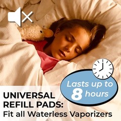 5 Soothing Vaporizer Refill Pads – Non-Medicated Eucalyptus Lavender Blend