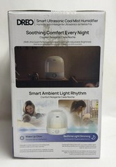Dreo HM409S Smart Ultrasonic Cool Mist Humidifier 0.8 Gal RGB Light