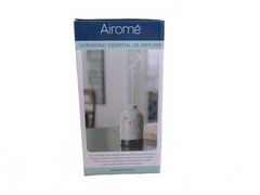 New Airomé Jasmine Ultrasonic Essential Oil Diffuser Gray Glaze 100mL Boxed