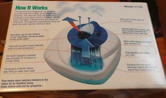 Vicks Vaporizer 0.8 Gallon Model V100 With Night Light, Auto Shut Off, 10-14 Hr