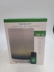 SpaRoom Aurora Diffuser in blue Ombre,