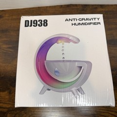 Anti Gravity Humidifier 200ML RGB Night Light Water Drop Desk Diffuser Sky Blue