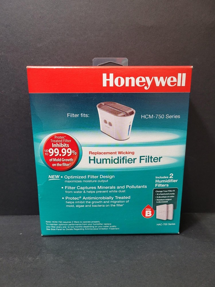 NIB-Honeywell 2pk Type “B” Replacement Wicking Humidifier Filter MPN: HAC700V1