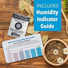 Humidity Control Pack – 2-Way Moisture Absorber for Herbs & Spices – 62% RH, 20